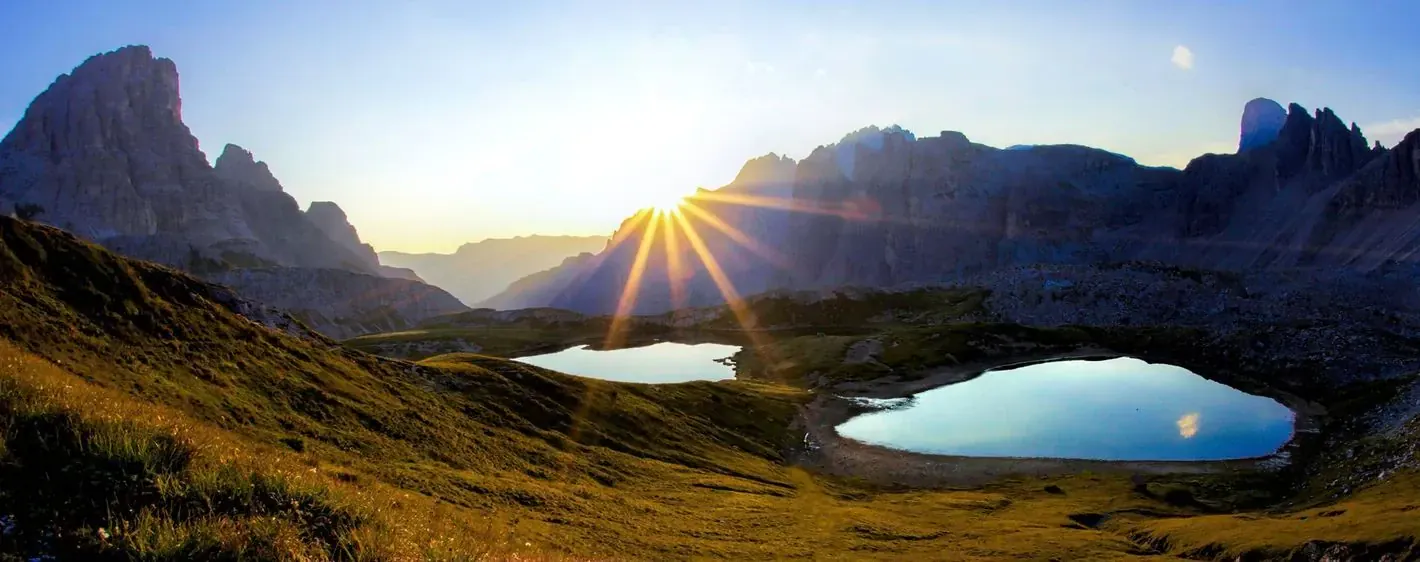 Lever Soleil Lacs Piani Min - Italie