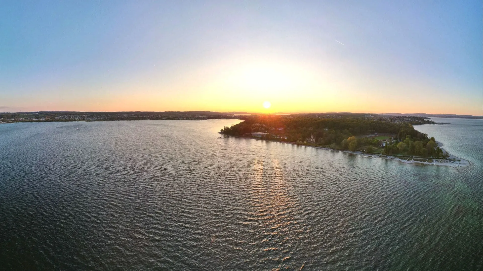Coucher De Soleil A Constance C David Praire - Allemagne © David Praire