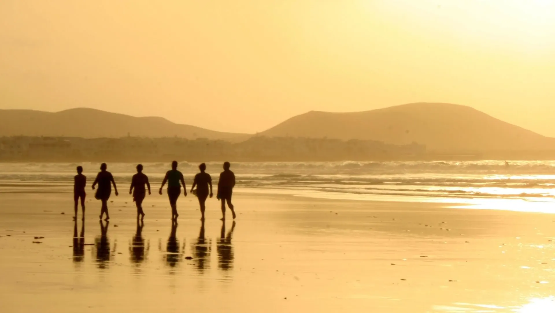 Coucher De Soleil Sur Une Plage De Lanzarote C Turismo De Canarias - Espagne © Turismo De Canarias