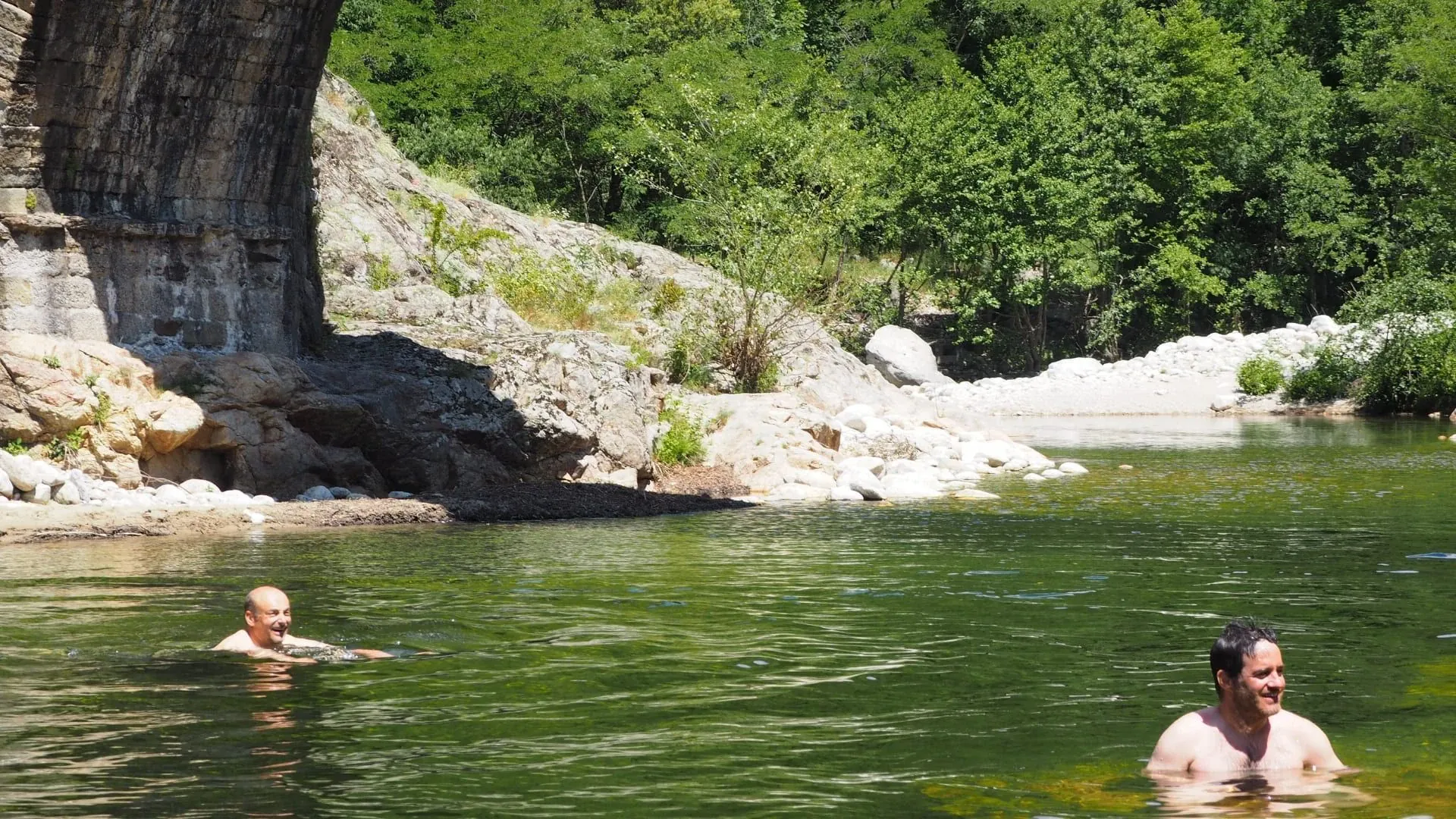 Baignade au lac Walchsee - Tyrol - Autriche