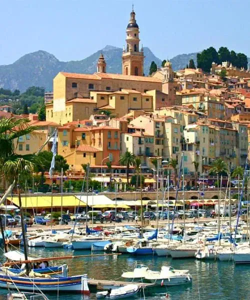 Ville de Menton - Côte d'Azur - France