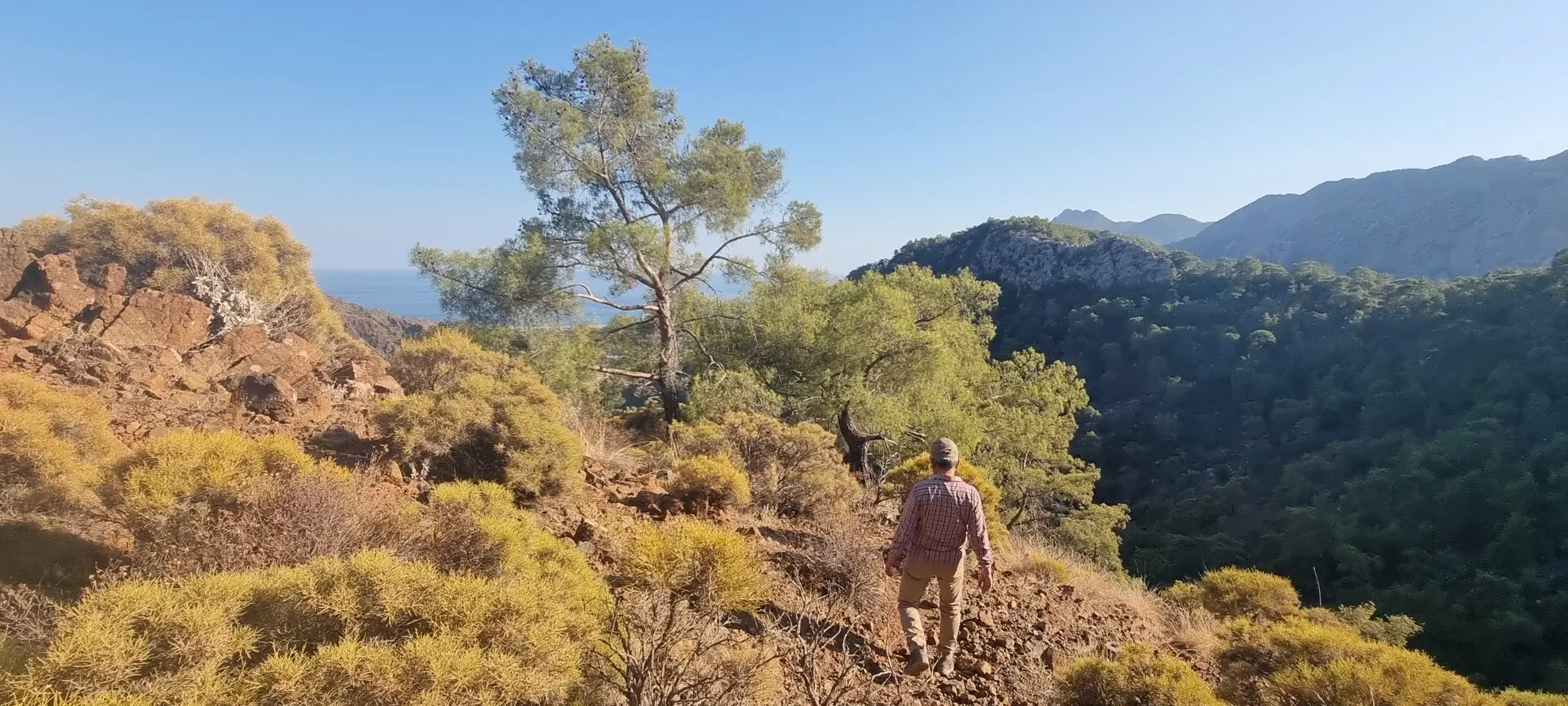 Sentier vers le Mont Chimère - Voie Lycienne - Turquie