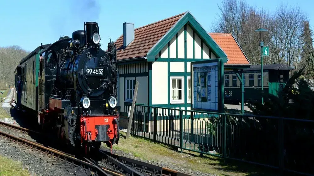 Train Vapeur Ile Rugen - Allemagne