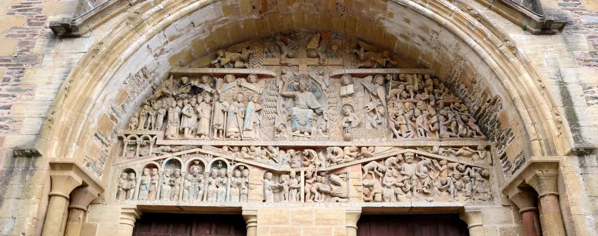 Tympan De Conques - France