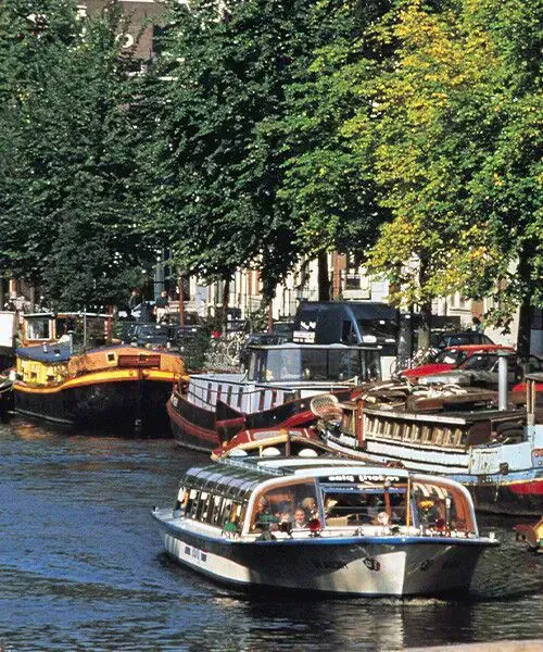 Quartier typique d'Amsterdam - Pays-Bas