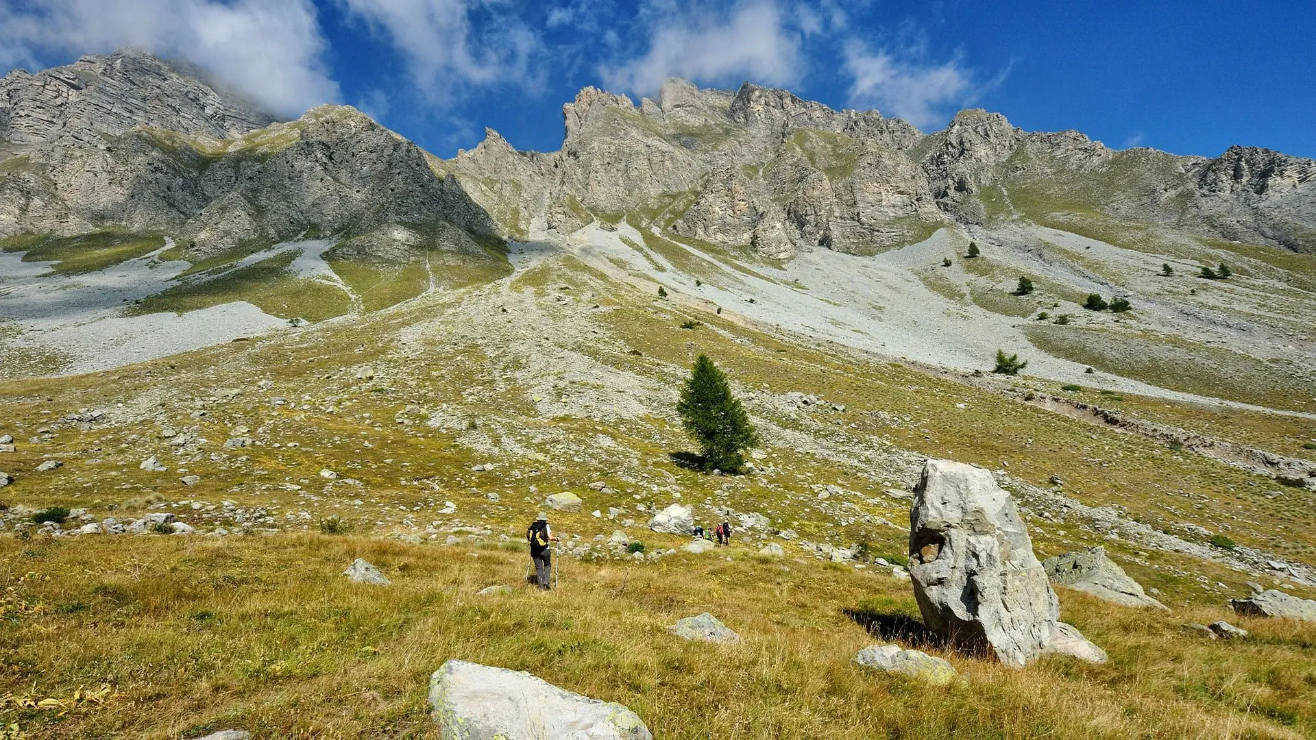 Balcon du Val d'Entraunes entre Couesto et Garrets - Mercantour - France