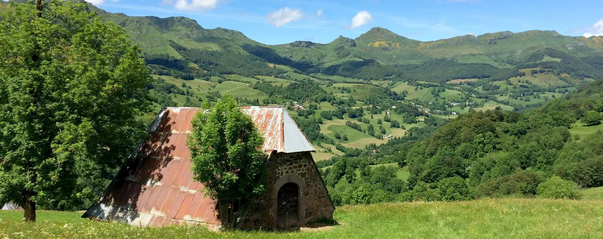 Vallee Cantal - France