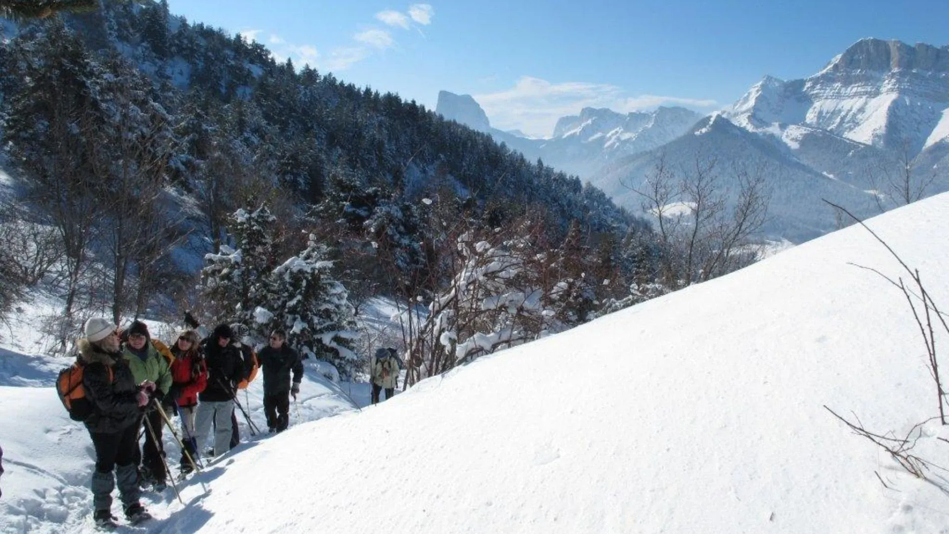 Vercors Trieves Neige Et Raquette C F. Ribard - Vercors - France