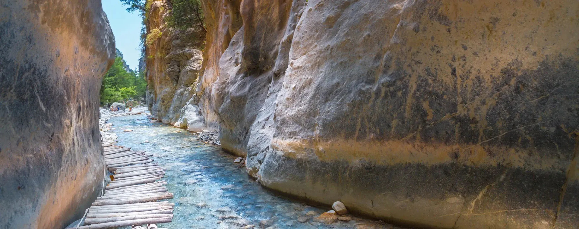 Gorges du Verdon depuis le pont du Galetas - France