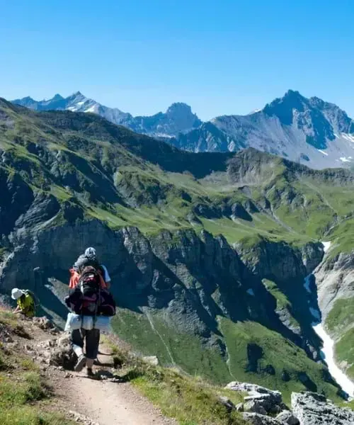 Vers Le Col De Croix De Bonhomme