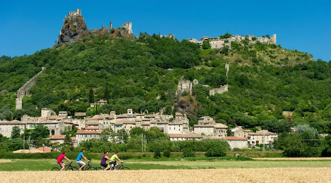 Les routes des vins à vélo à l'Automne