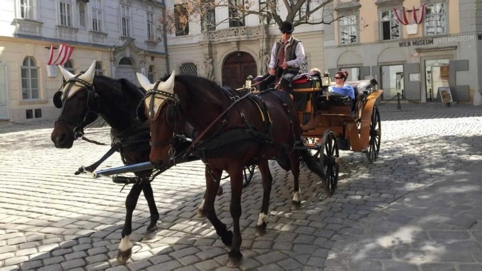 Vienne Hofburg Caleche C Oriane Tempe - Autriche © Oriane Tempe