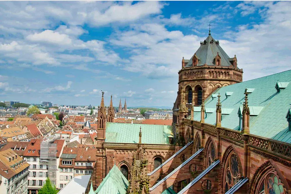 Vue Depuis La Cathedrale De Strasbourg C Quentin Vanaker - France © Quentin Vanaker
