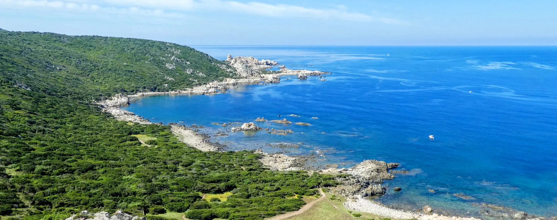 Vue Depuis Tour Campomoro - France