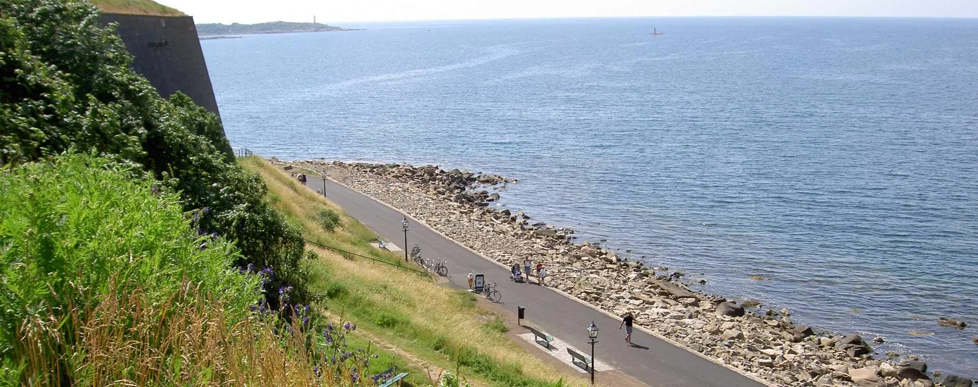 Vue Du Chateau De Varberg - Suède