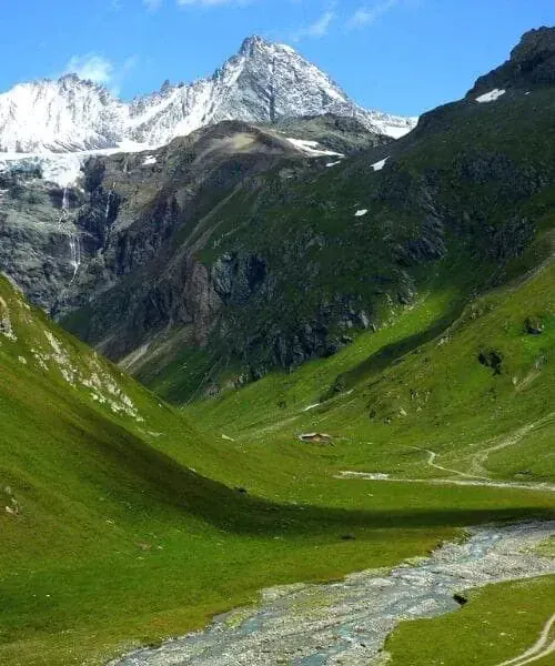 Vue Du Grossglockner Depuis Kals