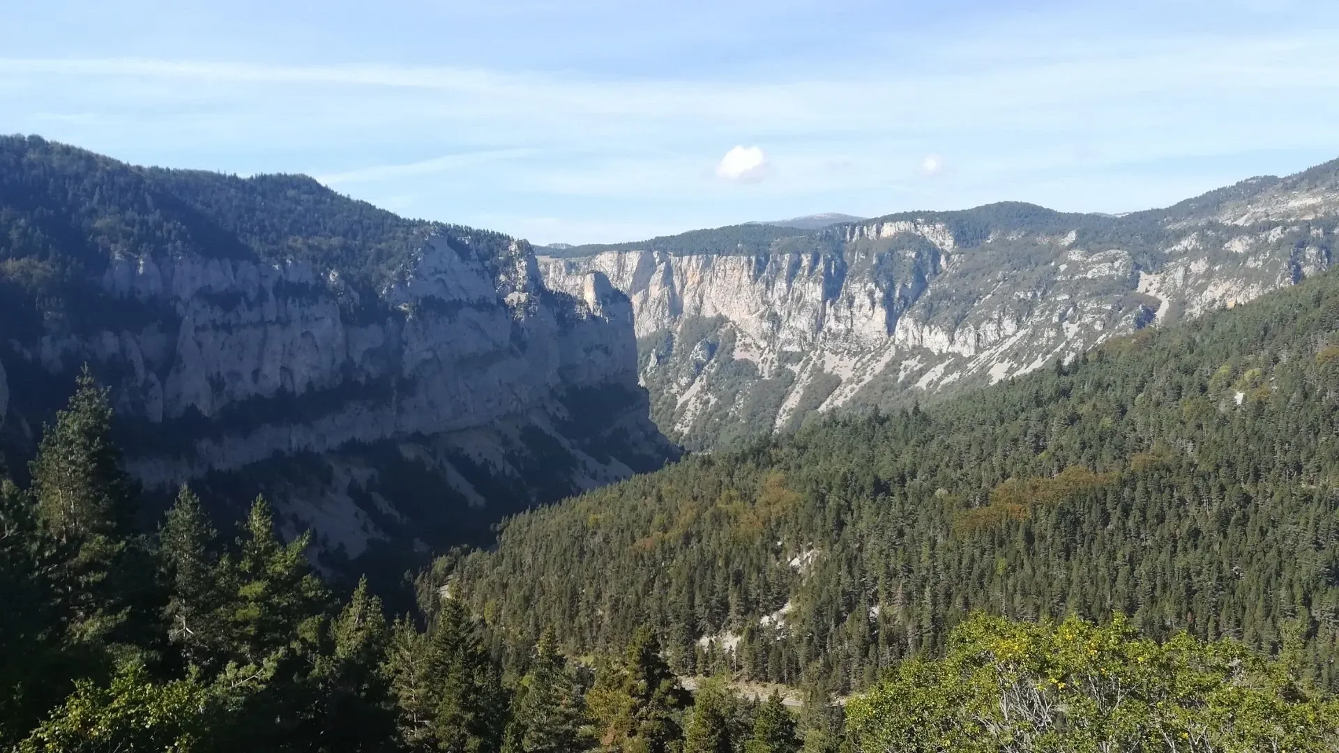 Vue Du Col De Cote Chevre Dans Le Diois C Adrien Ozanon - France