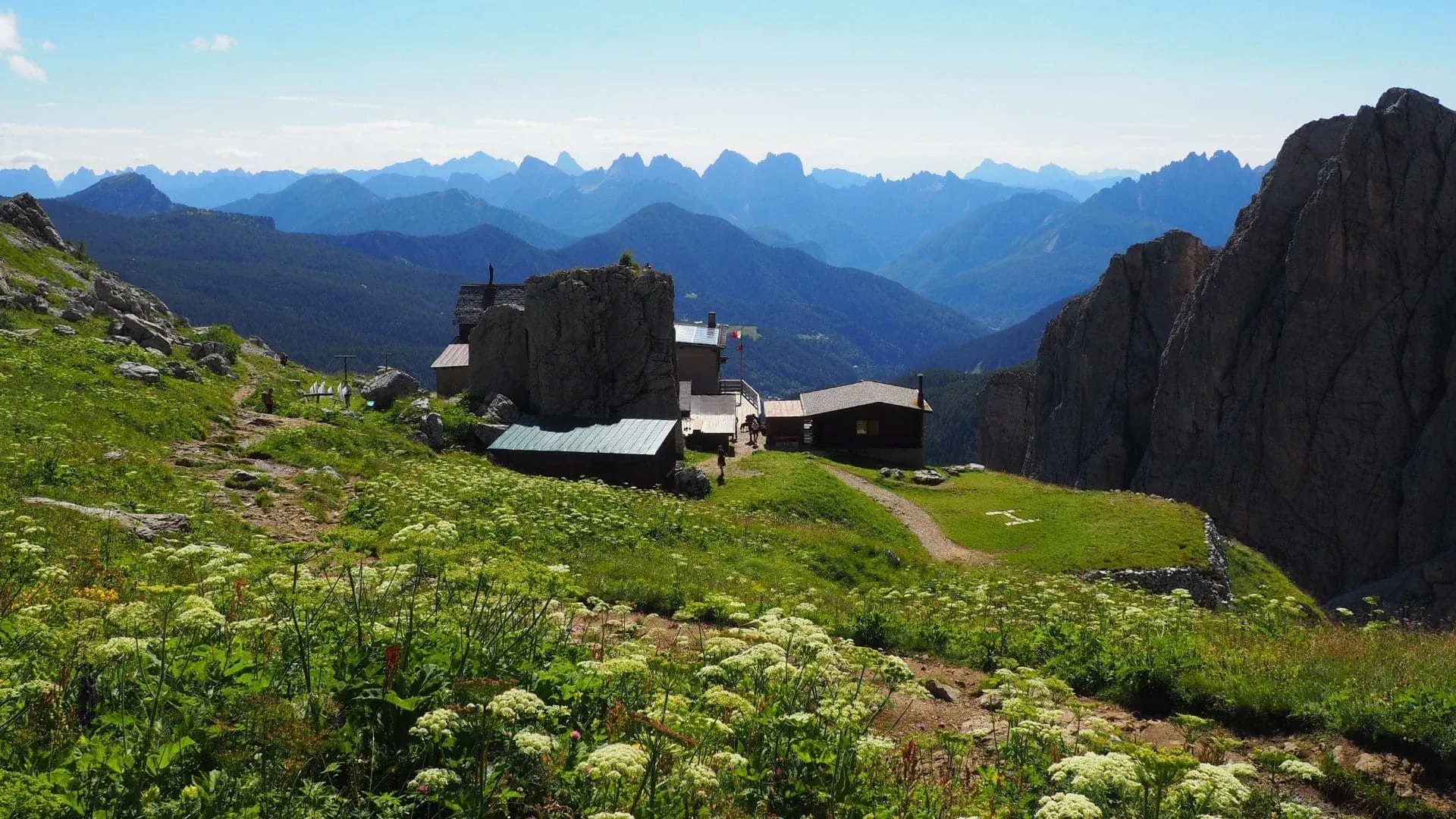 Vue Du Refuge Coldai C Thomas Praire - Italie © Thomas Praire