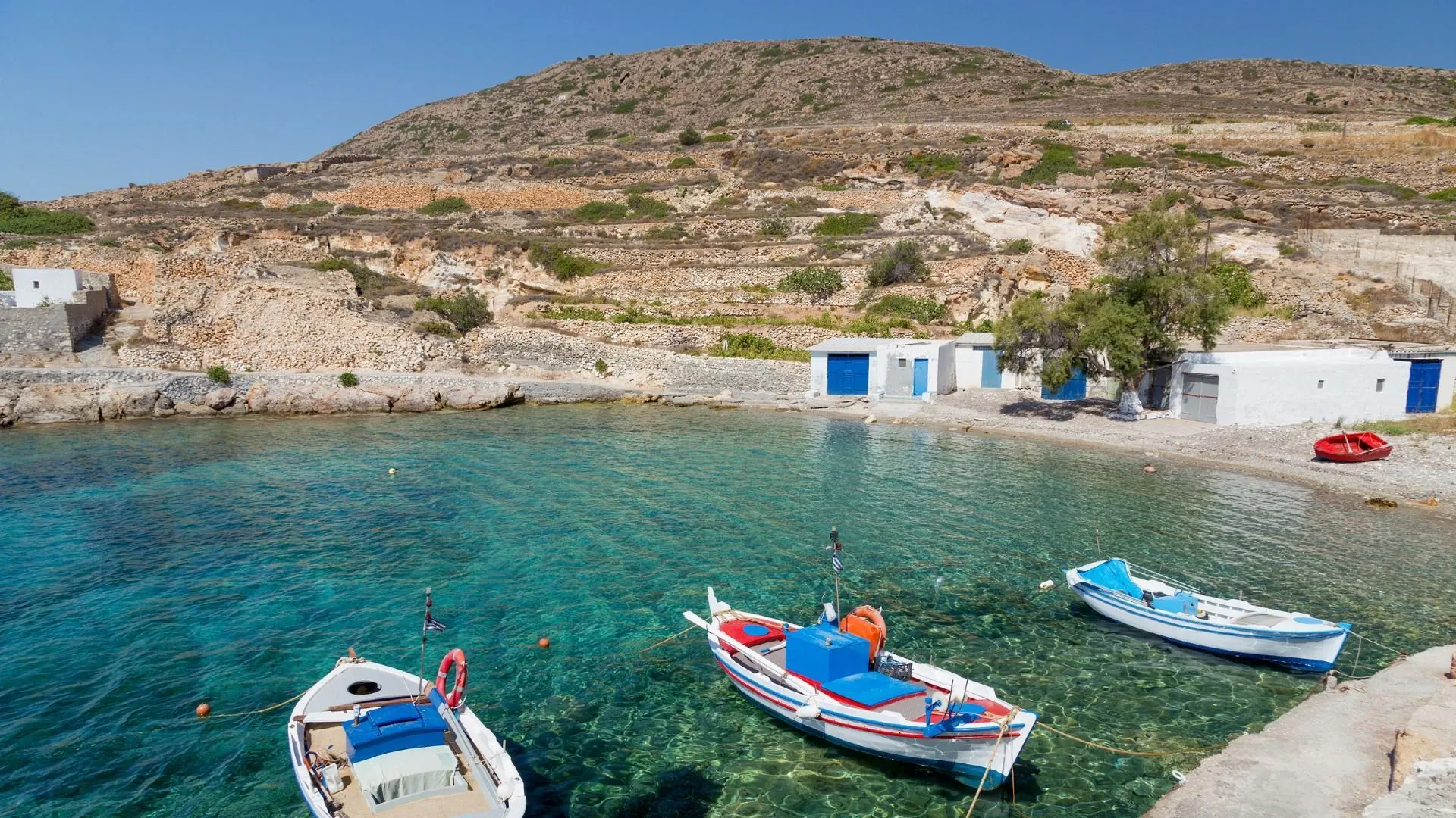Vue sur Kanoni et ile de Pontikonissi - Corfou - Grece