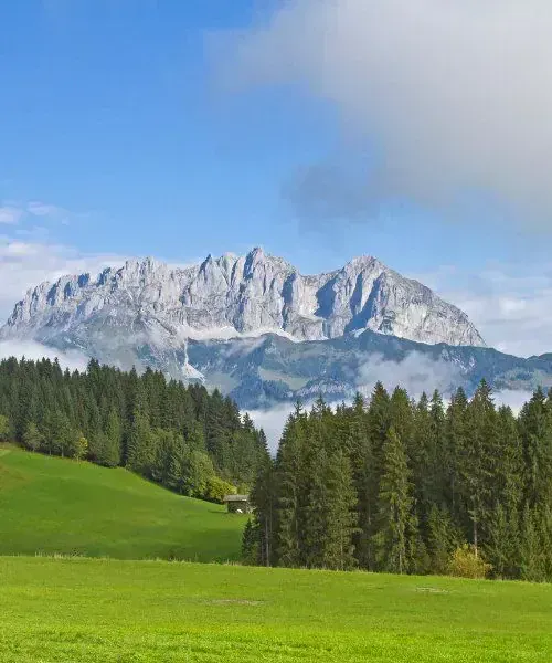 Vue sur le Wilder Kaiser - Tyrol - Autriche