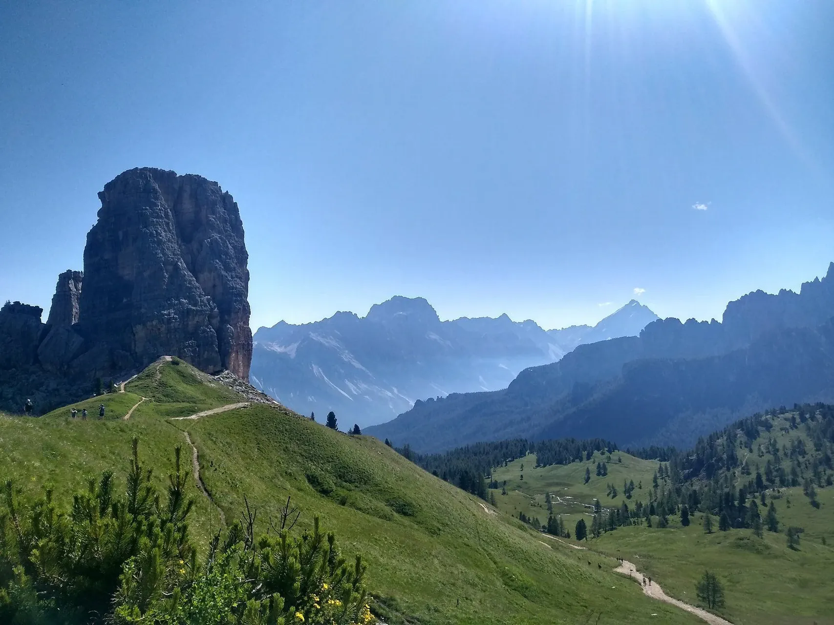 Vue des Tre Cime depuis le Monte Specie - Dolomites - Italie