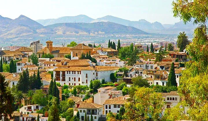 Vue sur le quartier de l'Albaicín - Grenade - Espagne