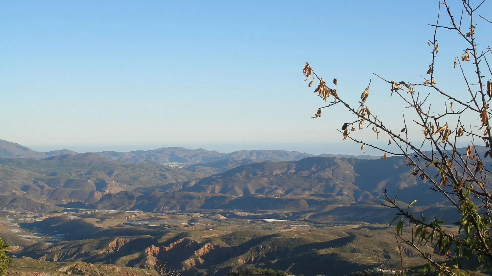 Vue Panoramique Sur Le Mer Et Les Montagnes - Espagne