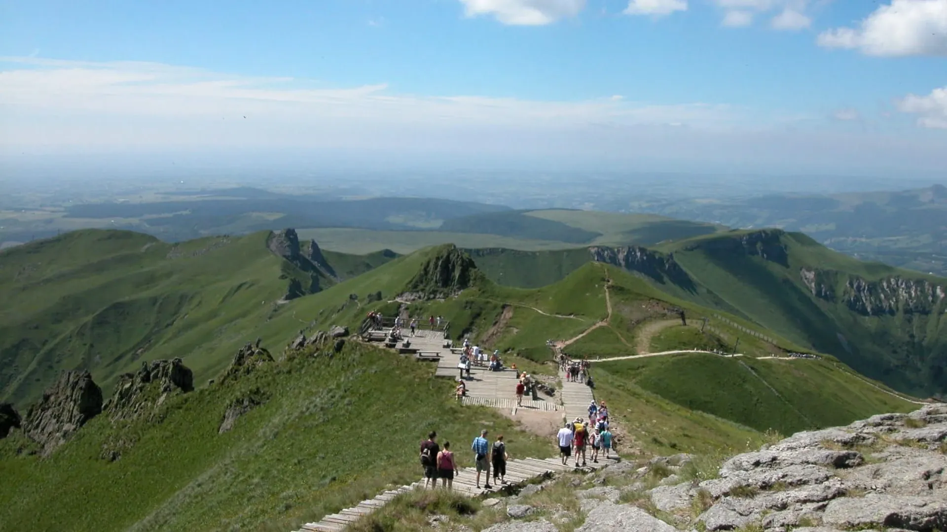 Vue Puy Sancy - France