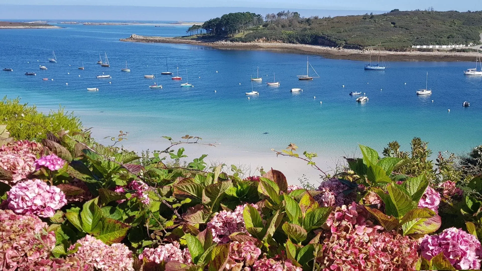 Vue Sur Laber Benoit Depuis Saint Pabu - France