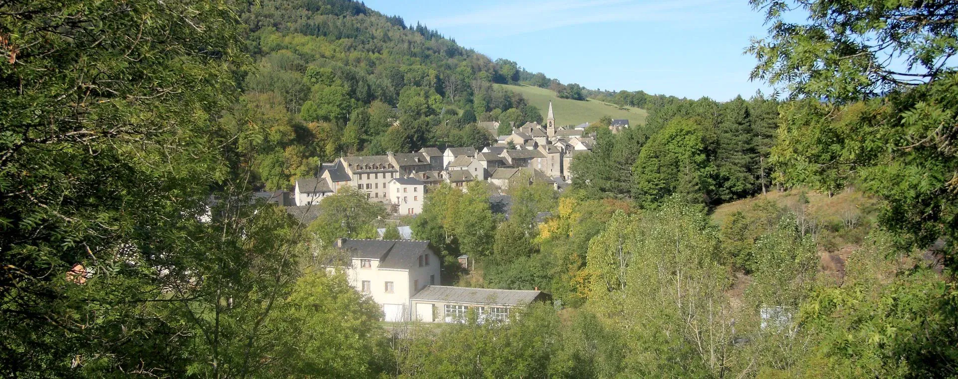 Village Bagnols Les Bains Cevennes Occitanie - France