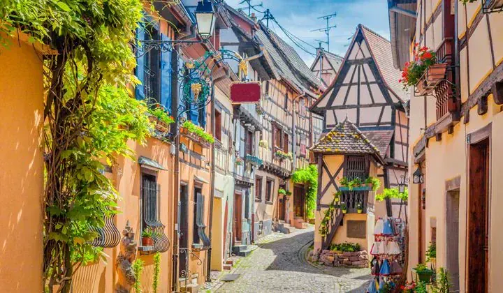Village Eguisheim Alsace - France