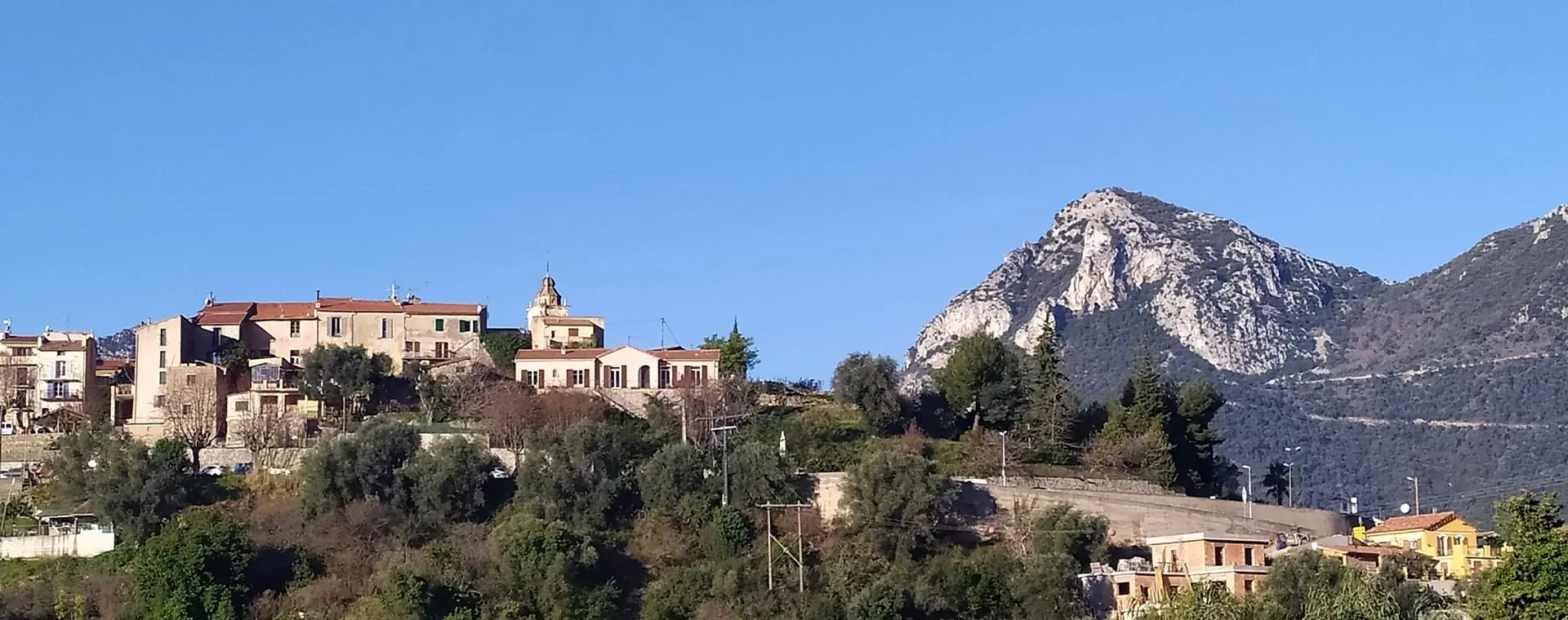 Village Montagne Pres Menton - France