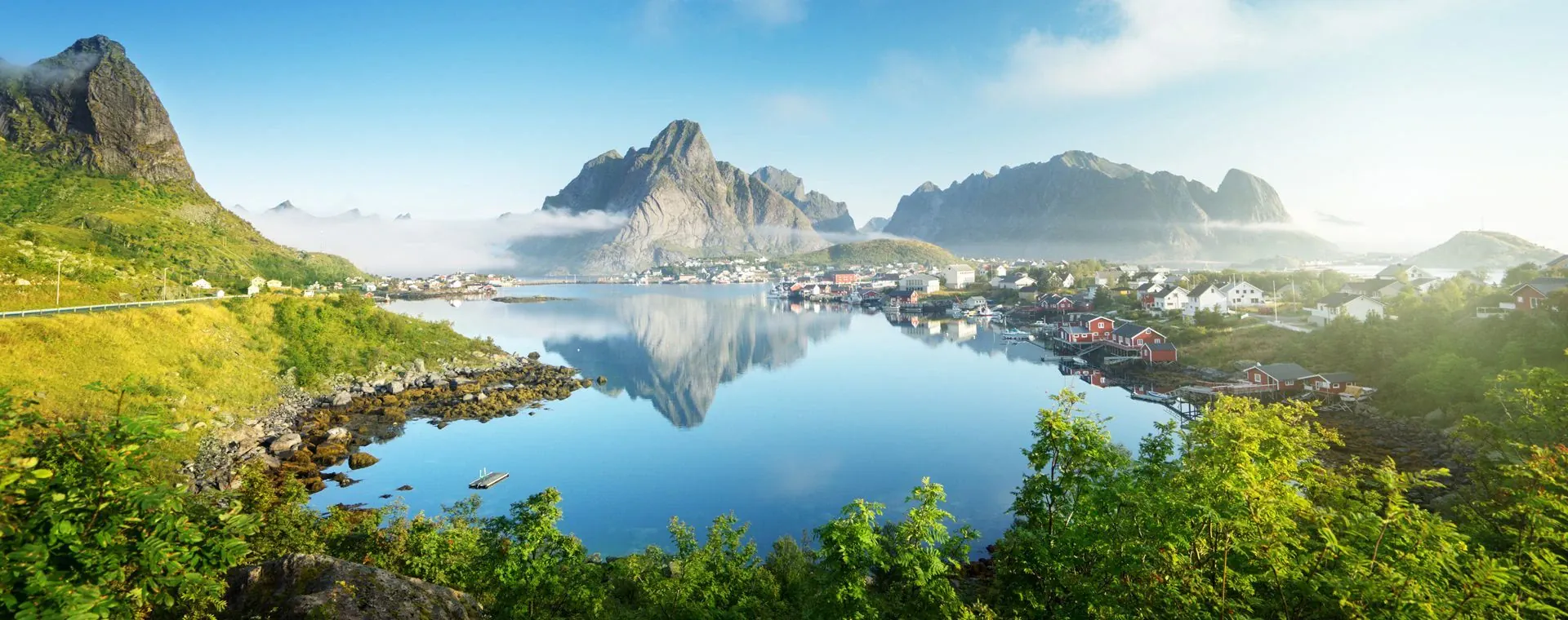 Village Reine Iles Lofoten - Îles Lofoten - Norvège