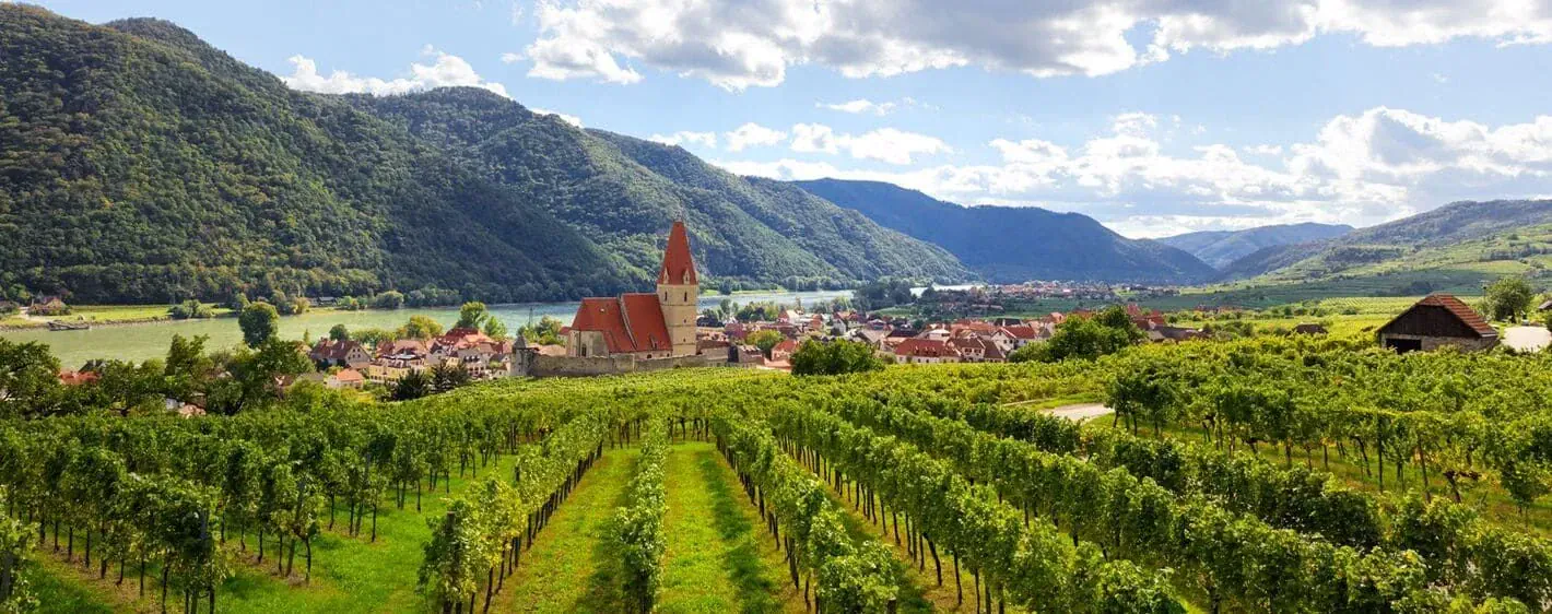 Village Weissenkirchen In Der Wachau Bord Danube - Autriche