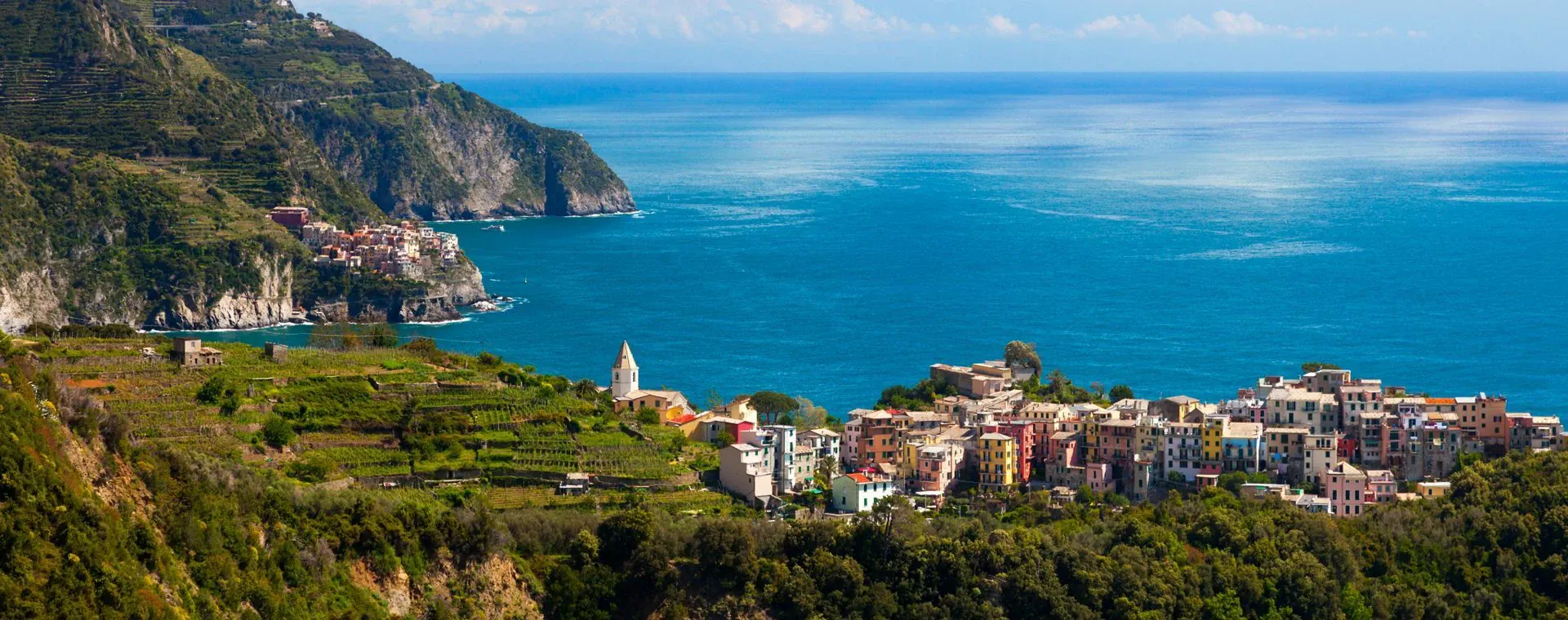 Villages Corniglia Manarola Parc National Cinque Terre - Italie