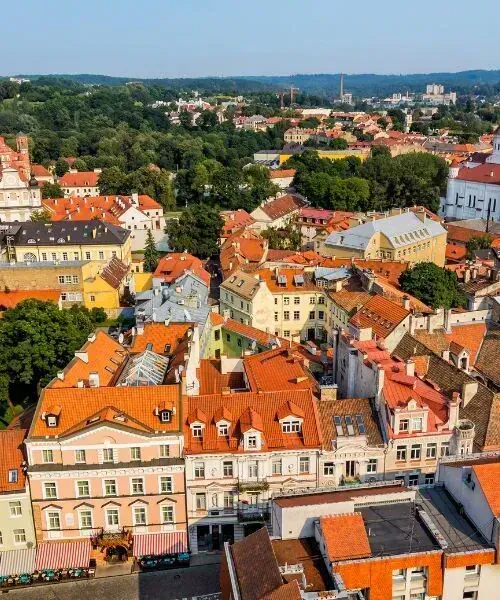 Architecture de Vilnius - Lituanie