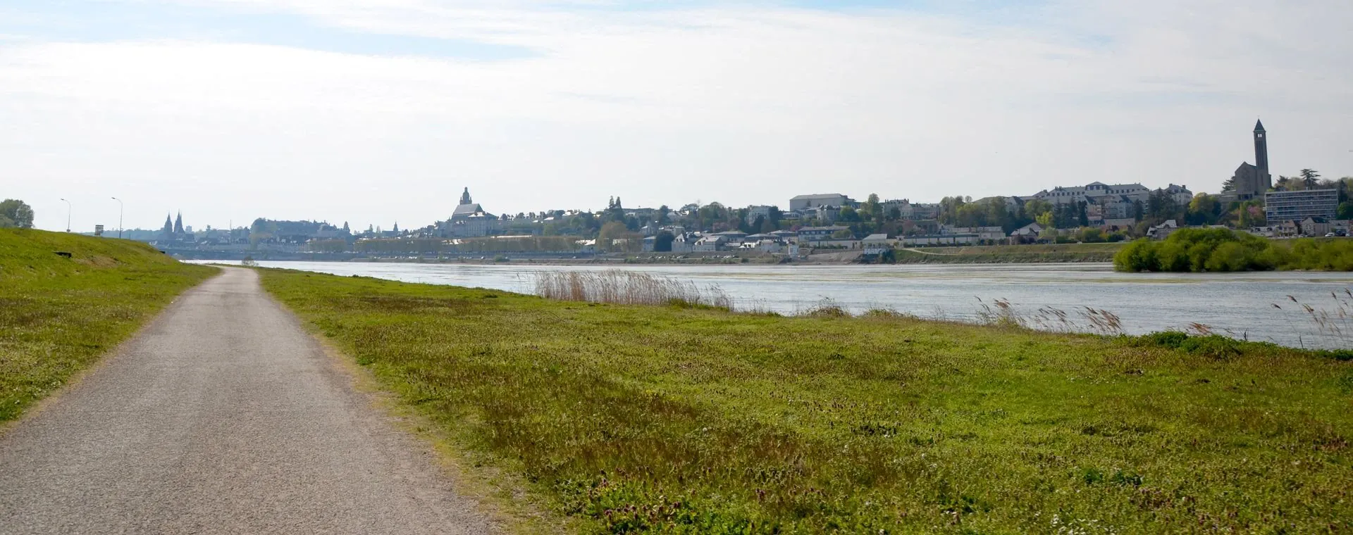 Voie Verte Loire Velo Arrive Blois - France