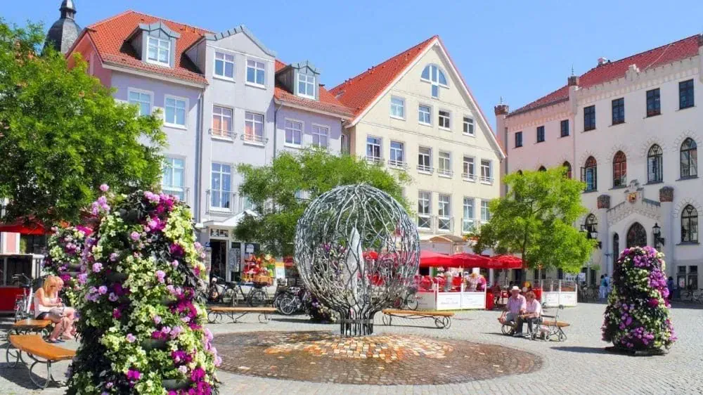 Waren Muritz Place De La Mairie - Allemagne
