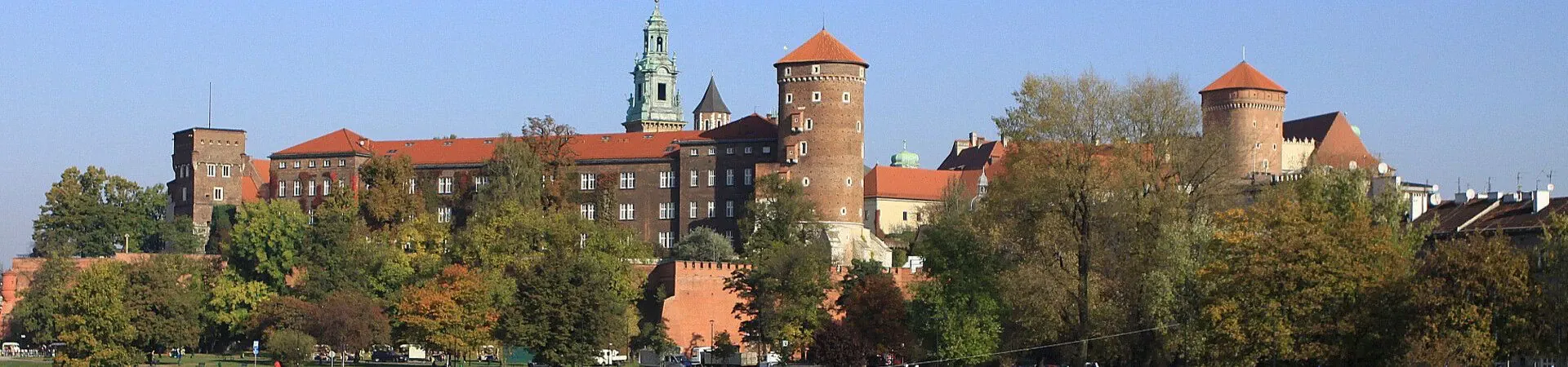 Chateau royal du Wawel au bord de la Vistule - Cracovie - Pologne