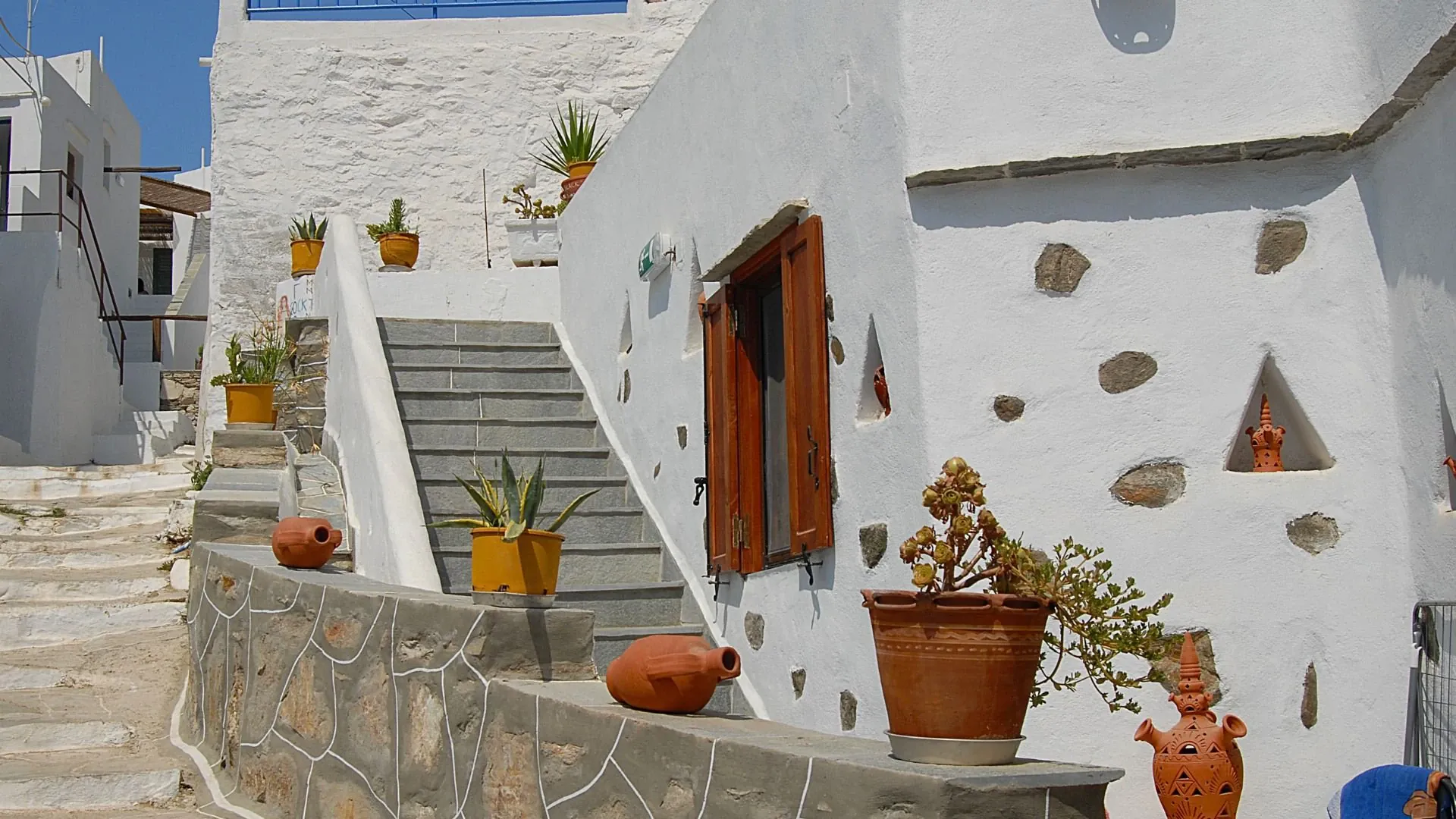 Village blanc de Chora - Serifos - Cyclades - Grèce