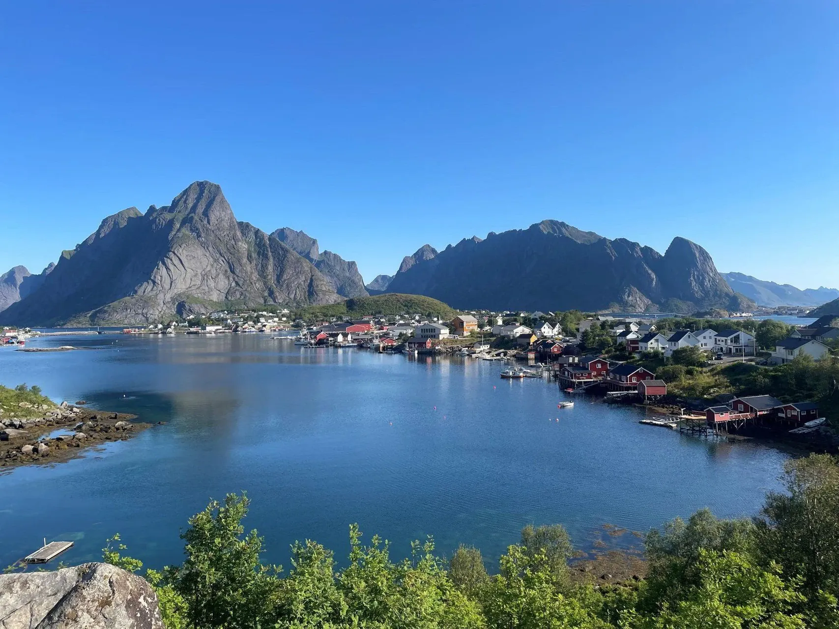 Paysage hivernal de Bessans - Haute-Maurienne - France