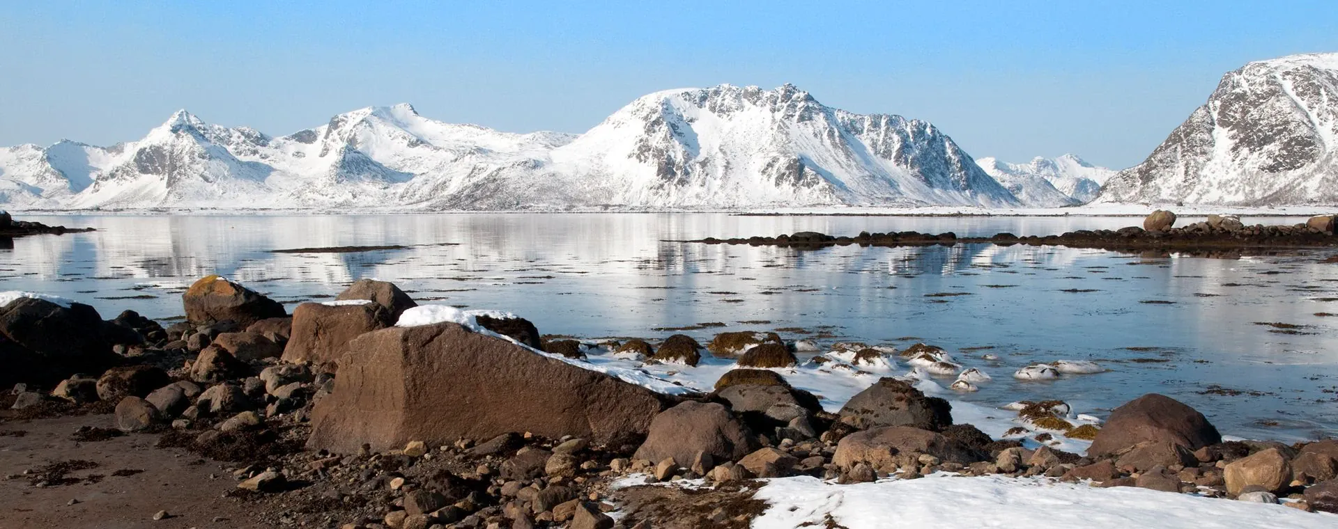 Paysage hivernal de Laponie suédoise - Suède